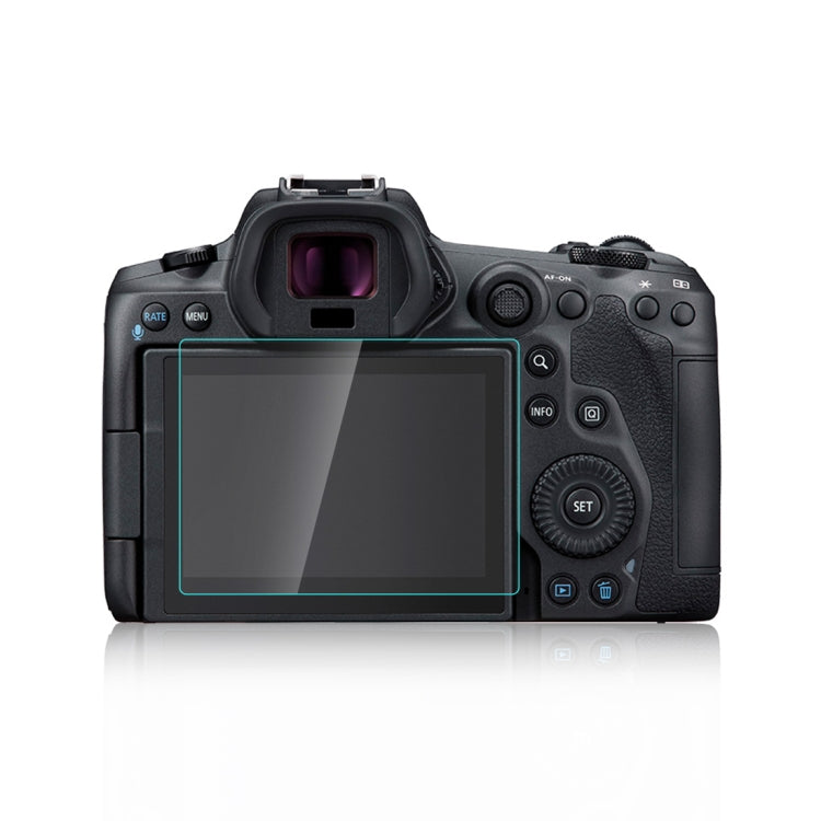 Película de vidrio templado PULUZ 2.5D 9H para Canon EOS R5 / EOS R5C, For Canon EOS R5