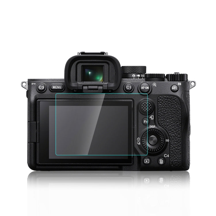 Película de vidrio templado PULUZ 2.5D 9H para Sony Alpha 7 IV / A7 IV / ILCE-7M4 / A7M4, For Sony Alpha 7 IV