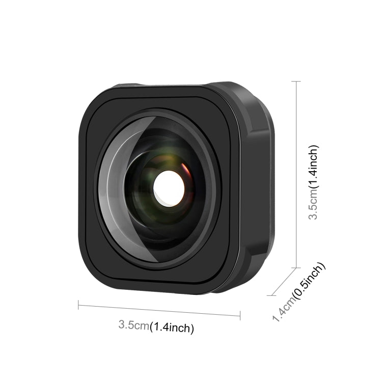 PULUZ Max Lens Mod Lente gran angular para GoPro Hero11 Negro / HERO10 Negro / HERO9 Negro, For GoPro Hero13 Black / Hero12 Black