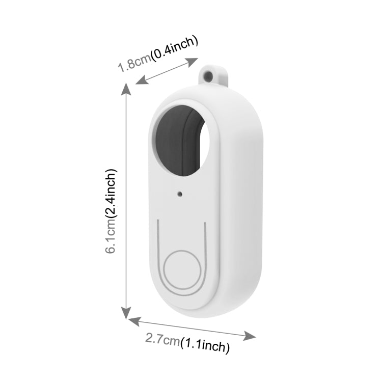 Funda protectora de silicona PULUZ con cubierta de lente para Insta360 GO 2, For Insta360 GO 2