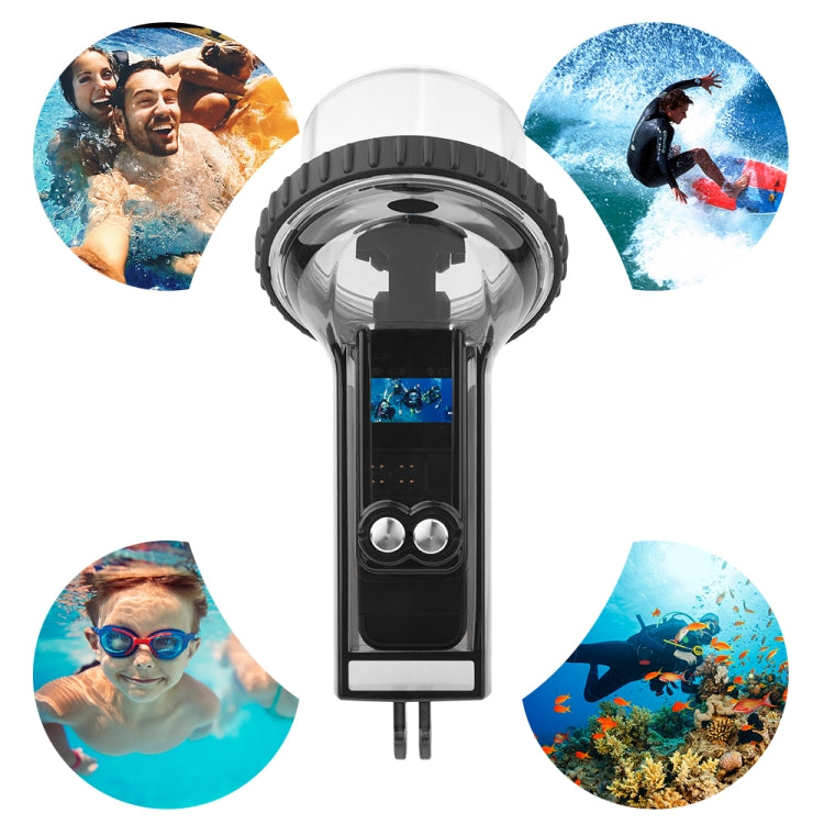 PULUZ 60m Carcasa impermeable subacuática Funda de buceo para DJI Osmo Pocket 2, PULUZ