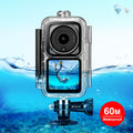 Carcasa impermeable PULUZ de 60m para buceo para unidad de cámara DJI Action 2/Combo de potencia Action 2/Combo de pantalla dual Action 2, Diving Case