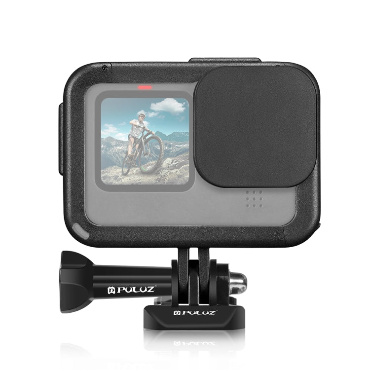 Jaula de montaje en marco PA recargable PULUZ con ranura para Base de zapata fría para Gopro HERO12 negro/11 negro/11 negro Mini/10 negro/9 negro, Chargeable PA Frame Mount