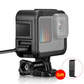 Jaula PA de expansión de marco PULUZ con cubierta de interfaz lateral para GoPro HERO12 Negro /11 Negro /10 Negro /9 Negro, PA Cage with Side Cover