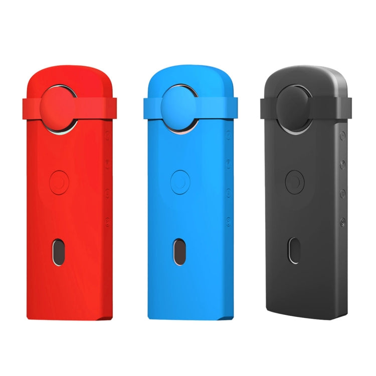 Funda protectora de silicona PULUZ con cubierta de lente para cámara panorámica Ricoh Theta SC2 360, Silicone Case For Ricoh Theta SC2(Black), Silicone Case For Ricoh Theta SC2(Blue), Silicone Case For Ricoh Theta SC2(Red)