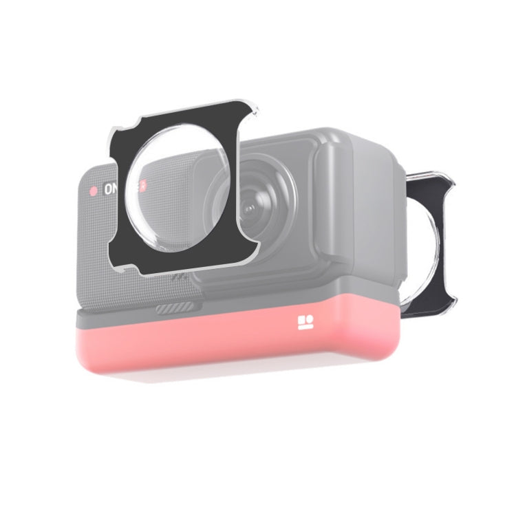 Cubierta protectora de PC con protectores de lentes PULUZ para Insta360 One R / RS / Sphere