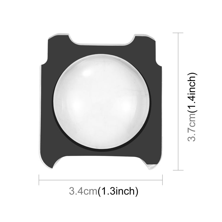 Cubierta protectora de PC con protectores de lentes PULUZ para Insta360 One R / RS / Sphere