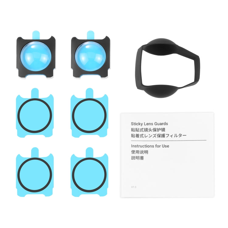 Cubierta protectora de PC con protectores de lentes PULUZ para Insta360 One R / RS / Sphere