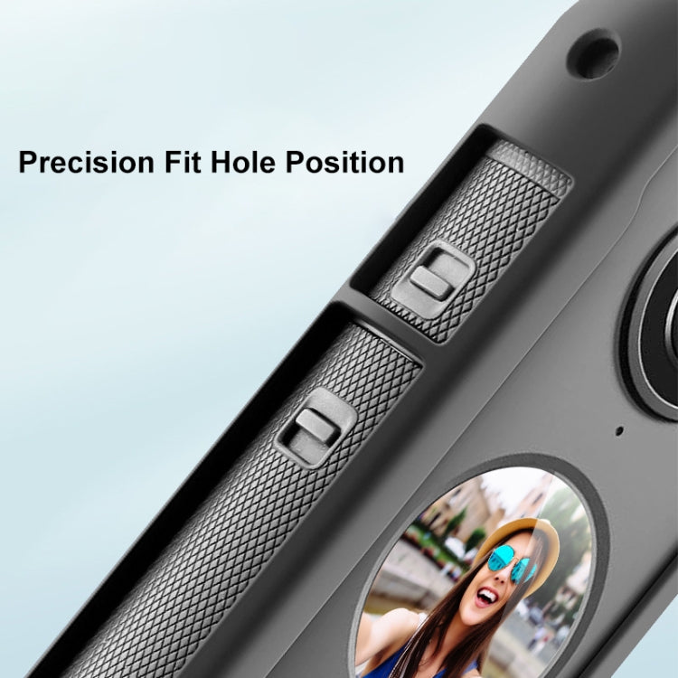 Marco protector de PC PULUZ para Insta360 ONE X2, con soporte adaptador y tornillo