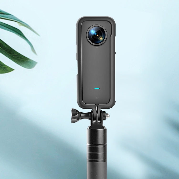 Marco protector de PC PULUZ para Insta360 ONE X2, con soporte adaptador y tornillo