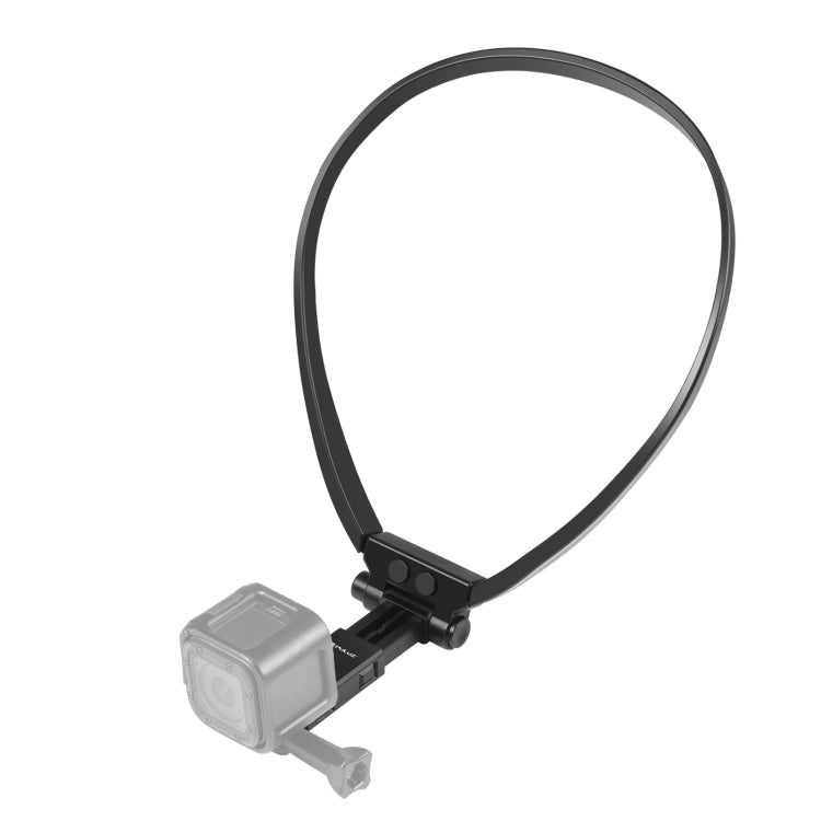 Soporte de cuello ajustable PULUZ Lazy para teléfonos inteligentes con cámara de acción GoPro
