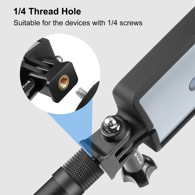 Marco protector de plástico ABS PULUZ PC para Ricoh Theta SC2, con soporte adaptador y tornillo, Plastic Frame For Ricoh Theta SC2