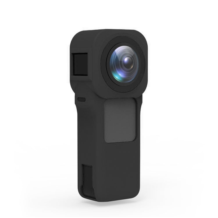 Funda protectora de silicona PULUZ con cubierta de lente para Insta360 One RS edición 360 de 1 pulgada, Silicone Case(Black), Silicone Case(Blue), Silicone Case(Red)