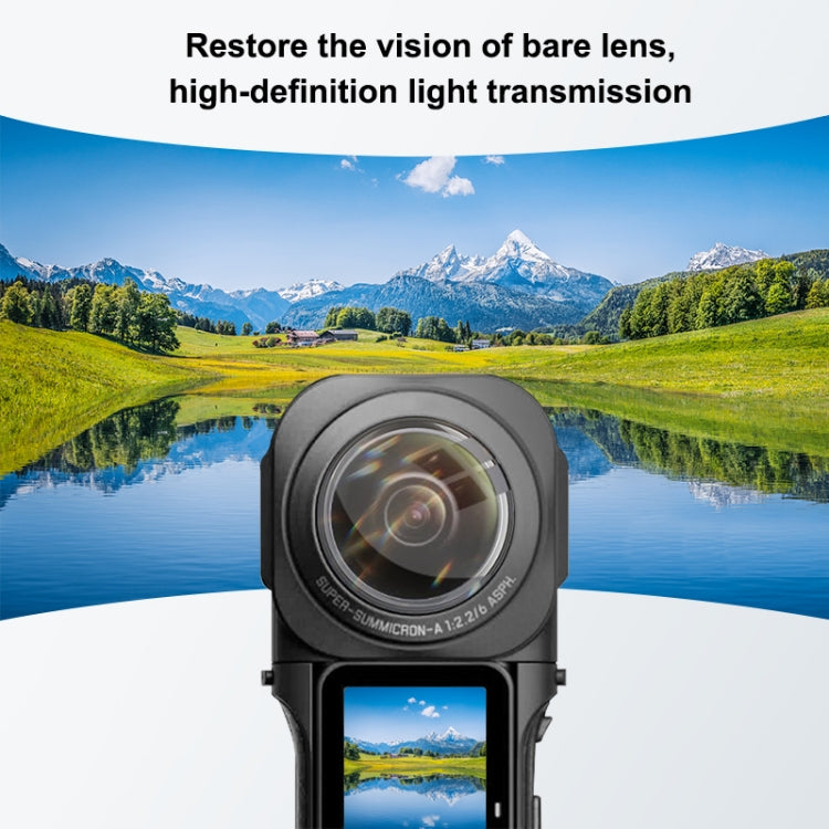 Cubierta protectora de PC PULUZ Lens Guard para Insta360 ONE RS edición 360 de 1 pulgada, Lens Guard