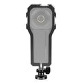 Marco de carcasa de plataforma de jaula protectora PULUZ con zapata fría para Insta360 ONE RS edición 360 de 1 pulgada, Protective Cage