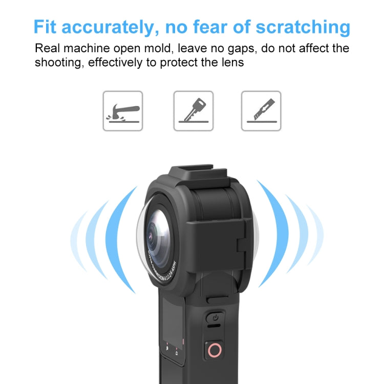 Cubierta protectora de lente PULUZ para Insta360 ONE RS edición 360 de 1 pulgada, Upgrade Lens Guard