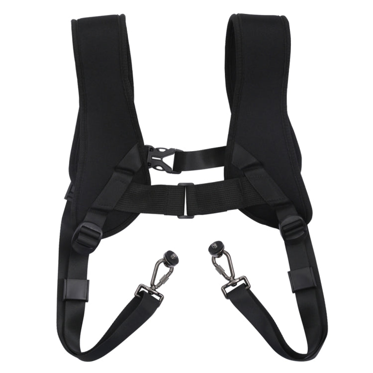 PULUZ Arnés para hombros dobles de liberación rápida Correa de espuma de descompresión con almohadilla suave para cámaras digitales DSLR, Double Shoulder(AE), Double Shoulder