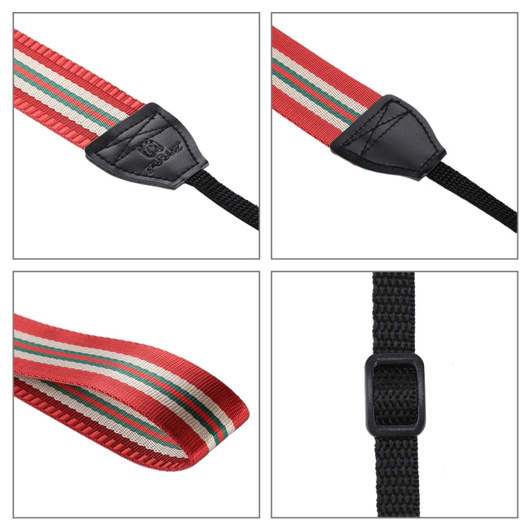PULUZ Stripe Style Series Correa para el cuello y el hombro Correa para cámara para cámaras SLR / DSLR, Stripe 10, Stripe 9, Stripe 8, Stripe 7, Stripe 6, Stripe 5, Stripe 4, Stripe 3, Stripe 2, Stripe 1
