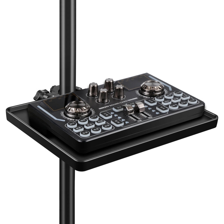Bandeja para tarjeta de sonido con trípode en vivo versión estándar PULUZ, tamaño: 16,5 x 22 cm, Standard Sound Card Tray