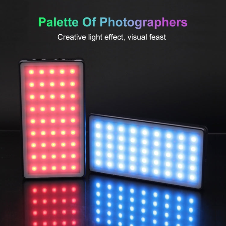 PULUZ LED a todo color RGB luz de relleno de belleza bolsillo Vlogging fotografía luz, Pocket Light