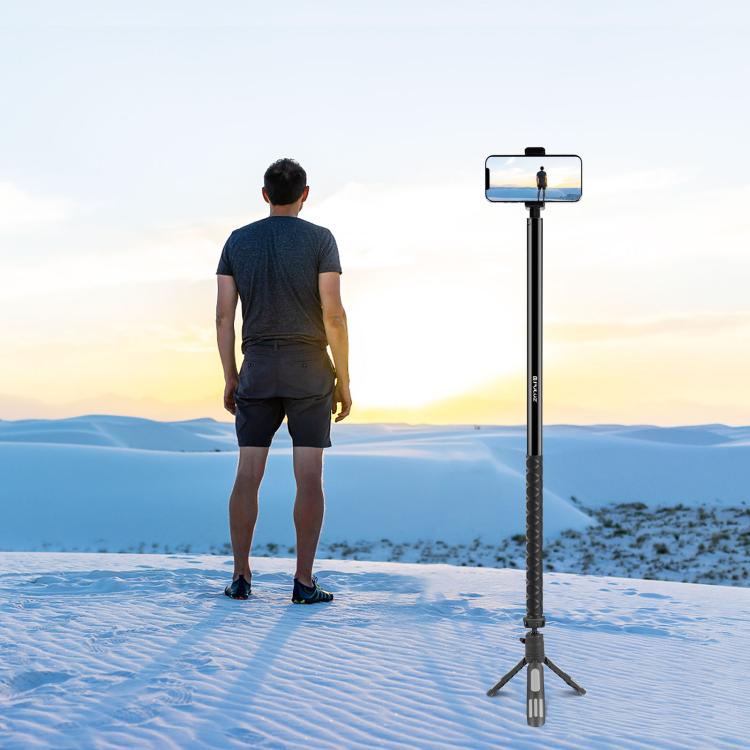 PULUZ 3m Metal Selfie Stick Monopie para Insta360 One RS / X2 / X3, 3m Monopod
