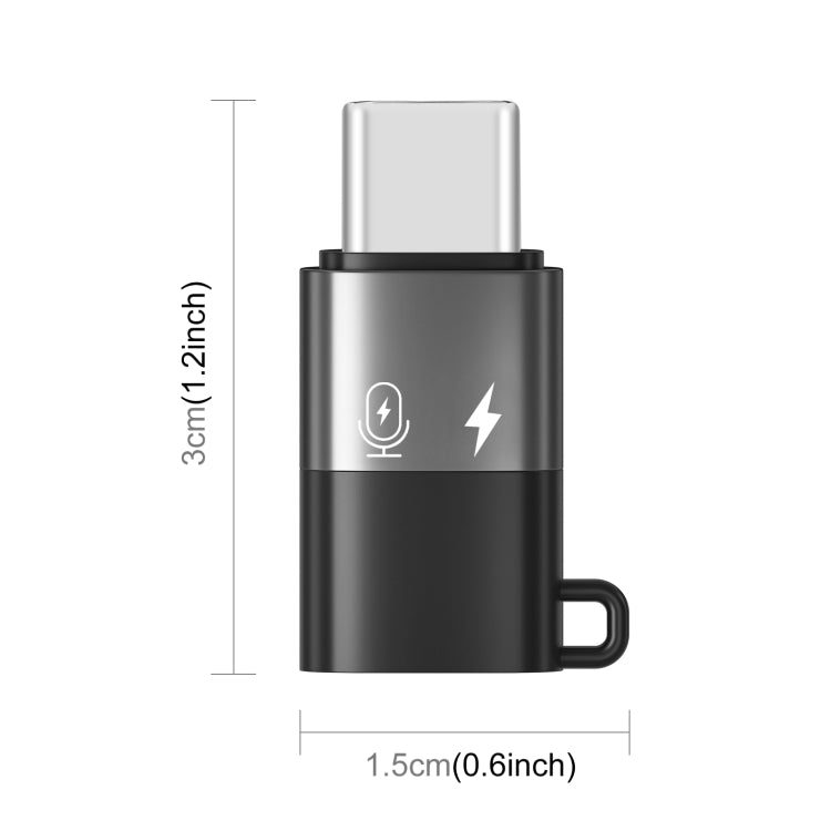 Adaptador USB-C/Tipo-C a USB-C/Tipo-C OTG de PULUZ, Type-C OTG Adapter