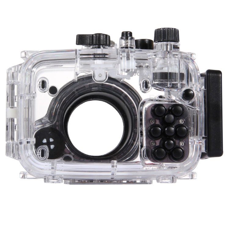 PULUZ 40m Estuche de buceo de profundidad subacuática Carcasa de cámara impermeable para Sony RX100 III, For RX100 III