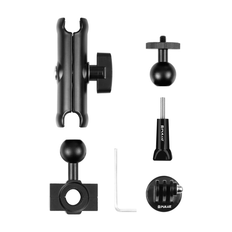 Soporte fijo para espejo retrovisor de motocicleta PULUZ para GoPro y otras cámaras de acción, Rearview Mirror Mount