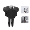 Adaptador de trípode de cámara de acción ABS ajustable con tornillo de 1/4 pulgadas PULUZ, ABS Camera Adapter