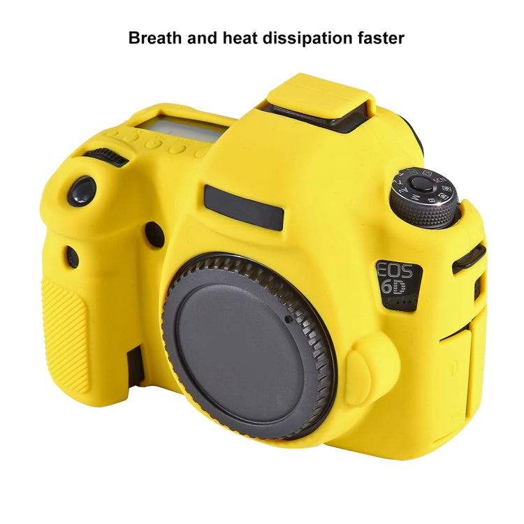Funda protectora de silicona suave PULUZ para Canon EOS 6D, For Canon 6D