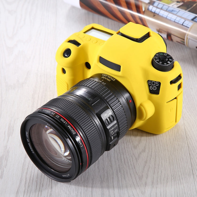 Funda protectora de silicona suave PULUZ para Canon EOS 6D, For Canon 6D