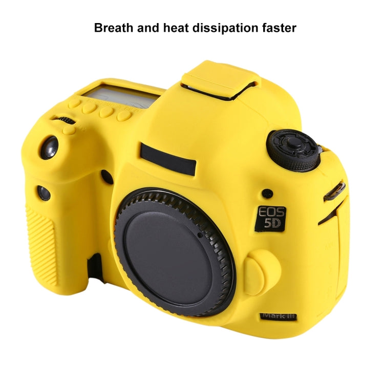 Funda protectora de silicona suave PULUZ para Canon EOS 5D Mark III / 5D3, For Canon 5D Mark III, For Canon 5D3