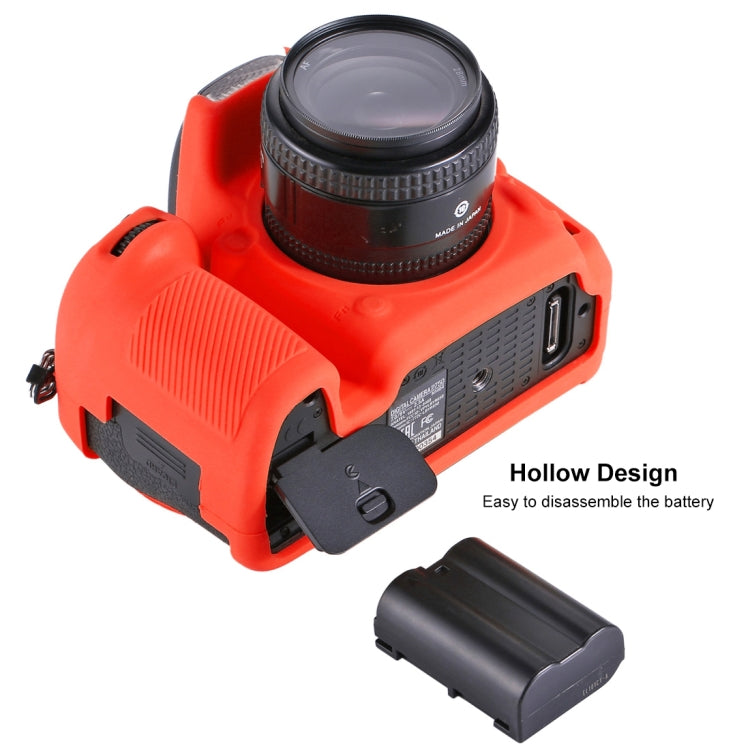Funda protectora de silicona suave PULUZ para Nikon D750, For Nikon D750