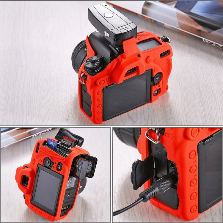 Funda protectora de silicona suave PULUZ para Nikon D750, For Nikon D750