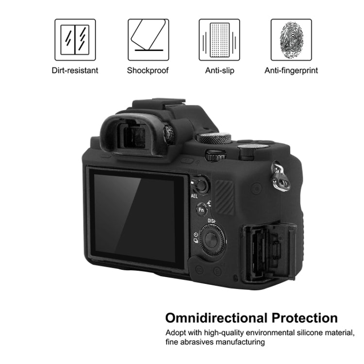 Funda protectora de silicona suave PULUZ para Sony ILCE-7MII / 7SMII / 7RMII, For Sony ILCE-7MII, For Sony A7