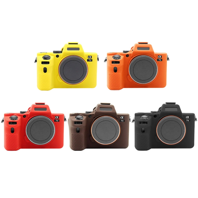Funda protectora de silicona suave PULUZ para Sony ILCE-7MII / 7SMII / 7RMII, For Sony ILCE-7MII, For Sony A7