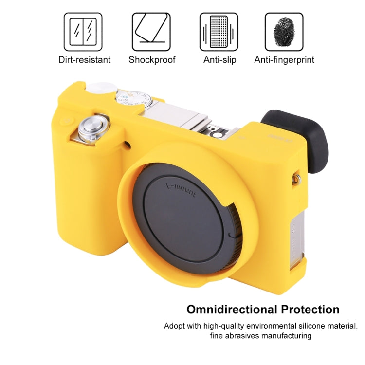 Funda protectora de silicona suave PULUZ para Sony ILCE-6000 / A6000, For Sony A6000