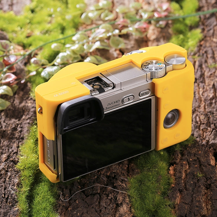 Funda protectora de silicona suave PULUZ para Sony ILCE-6000 / A6000, For Sony A6000