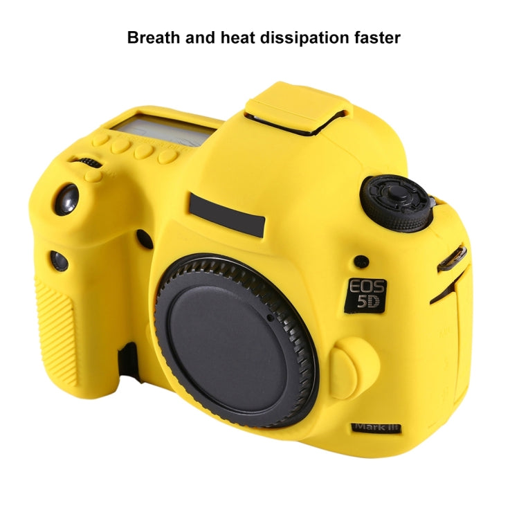 Funda protectora de silicona suave PULUZ para Canon EOS 5D Mark IV, For Canon 5D Mark IV, For Canon 5D4