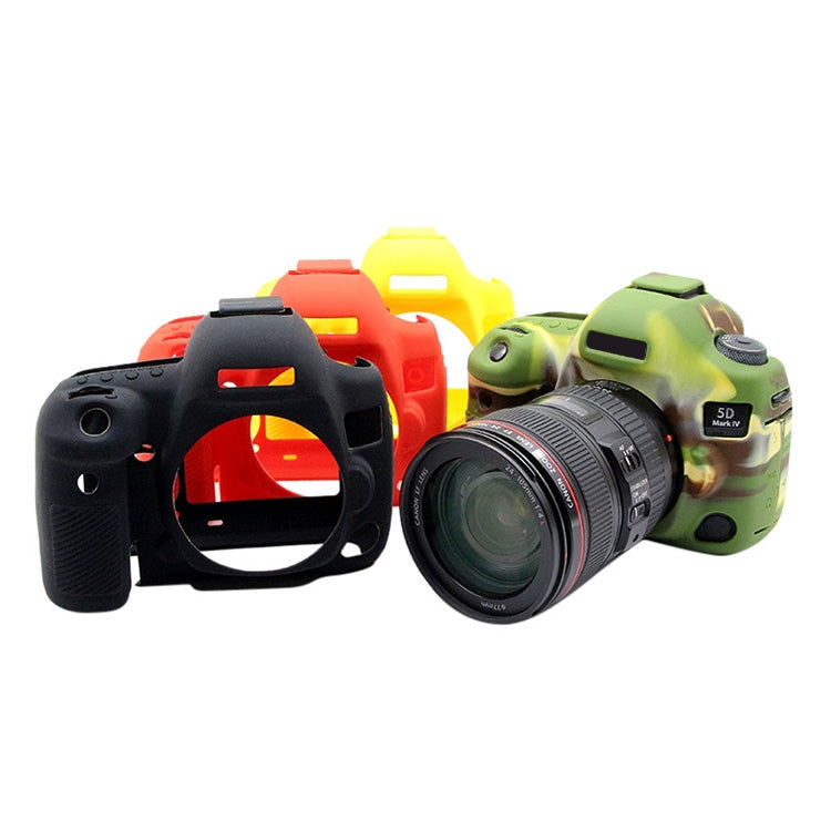 Funda protectora de silicona suave PULUZ para Canon EOS 5D Mark IV, For Canon 5D Mark IV, For Canon 5D4