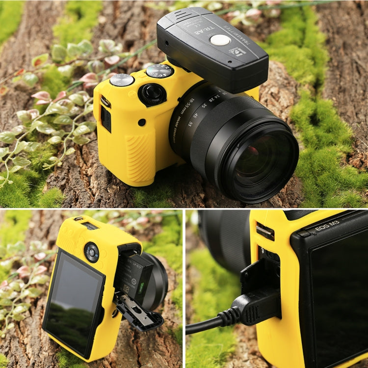 Funda protectora de silicona suave PULUZ para Canon EOS M3, For Canon M3