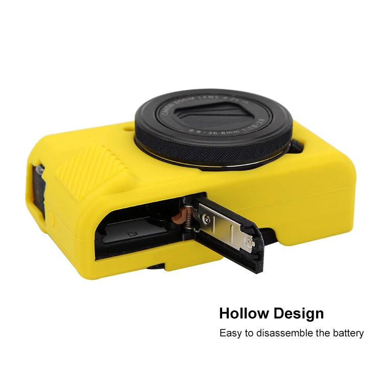 Funda protectora de silicona suave PULUZ para Canon EOS G7 X Mark II, For Canon G7XII, For Canon G7X2