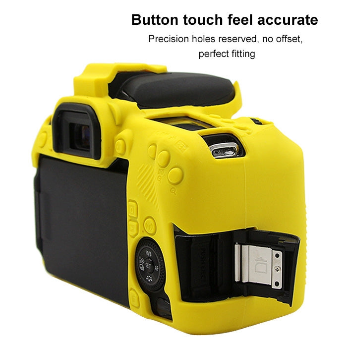 Funda protectora de silicona suave PULUZ para Canon EOS 77D, For Canon 77D