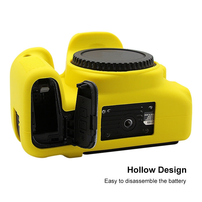Funda protectora de silicona suave PULUZ para Canon EOS 77D, For Canon 77D
