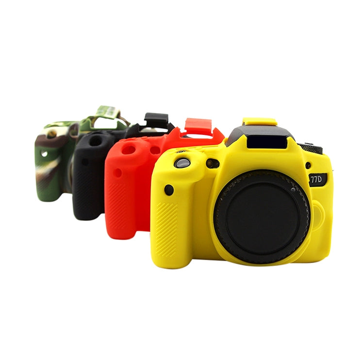 Funda protectora de silicona suave PULUZ para Canon EOS 77D, For Canon 77D