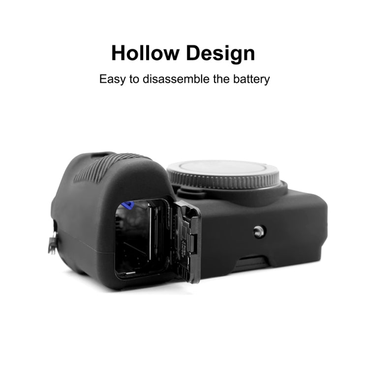 Funda protectora de silicona suave PULUZ para Sony ILCE-6500, For Sony ILCE-6500, For Sony A6500