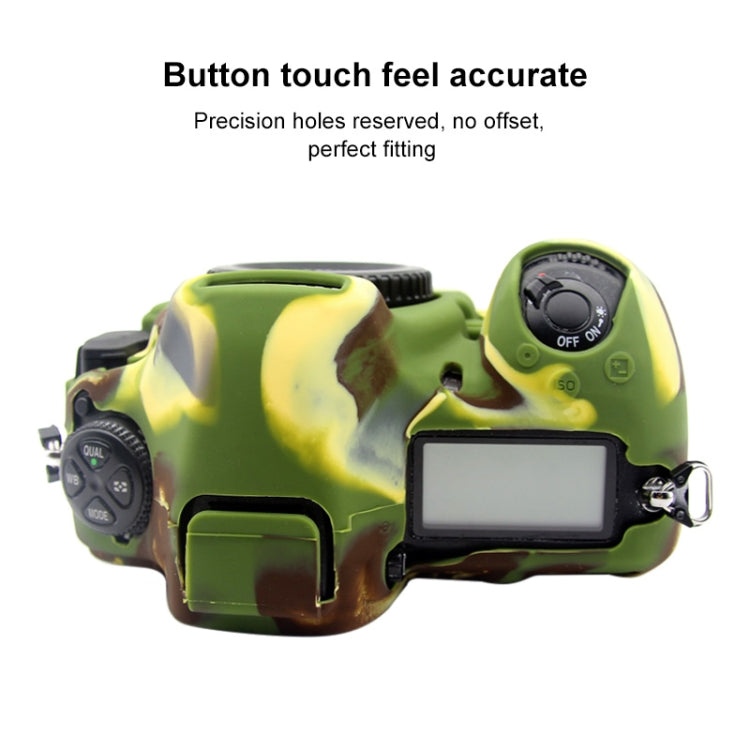 Funda protectora de silicona suave PULUZ para Nikon D850, For Nikon D850