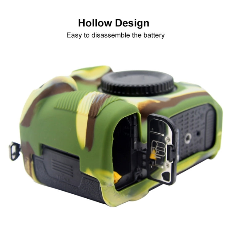 Funda protectora de silicona suave PULUZ para Nikon D850, For Nikon D850