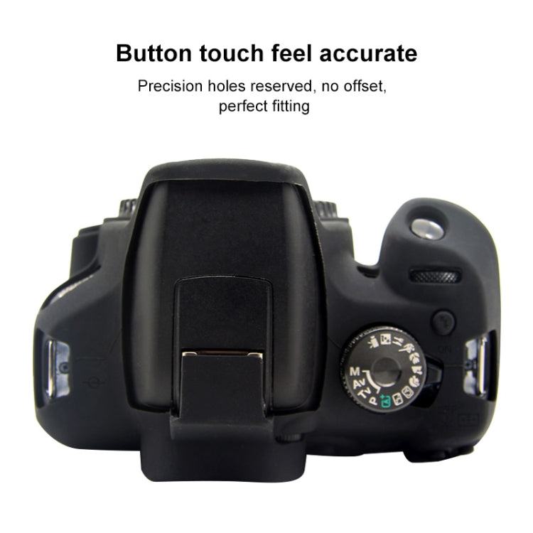 Funda protectora de silicona suave PULUZ para Canon EOS 1300D / 1500D, For Canon 1300D