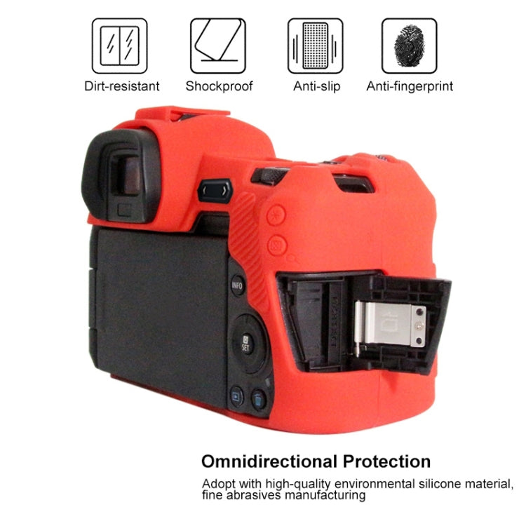Funda protectora de silicona suave PULUZ para Canon EOS R, For Canon EOS R